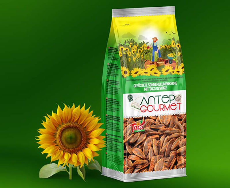 Sunflower Seed Packaging Design